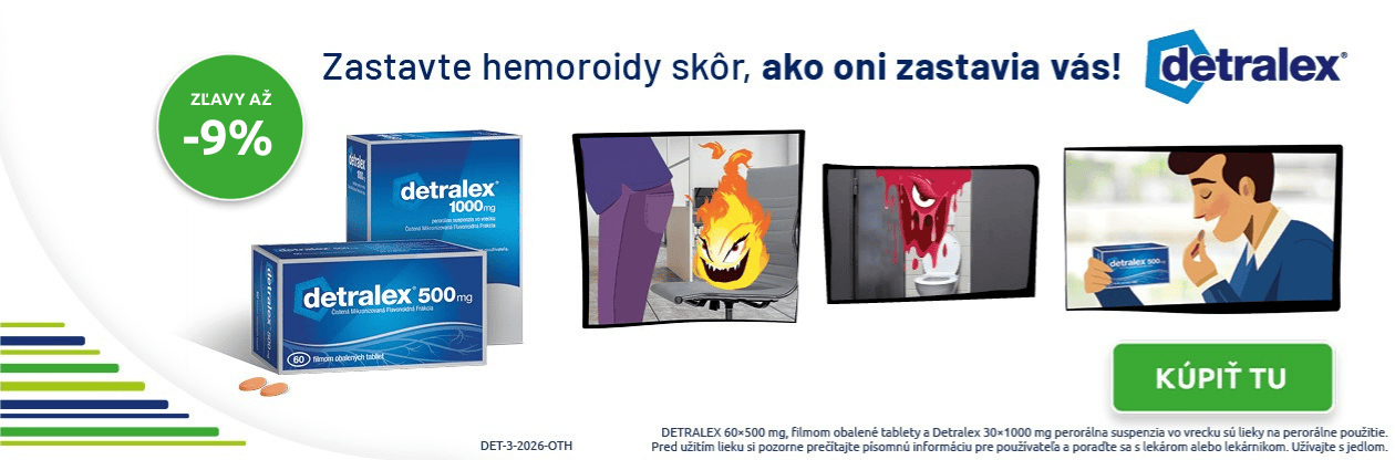 Detralex - 60 tabliet, 30 vreciek