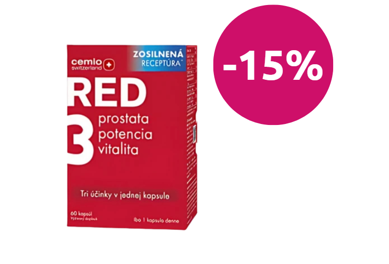 CEMIO Red3 zosilnená receptúra 60 kapsúl