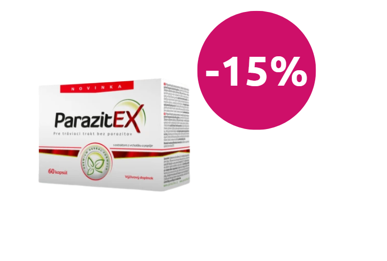 SALUTEM ParazitEx prípravok proti parazitom 60 kapsúl