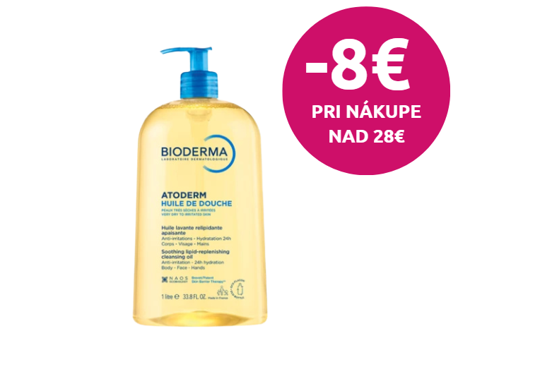 BIODERMA Atoderm sprchový olej 1 l