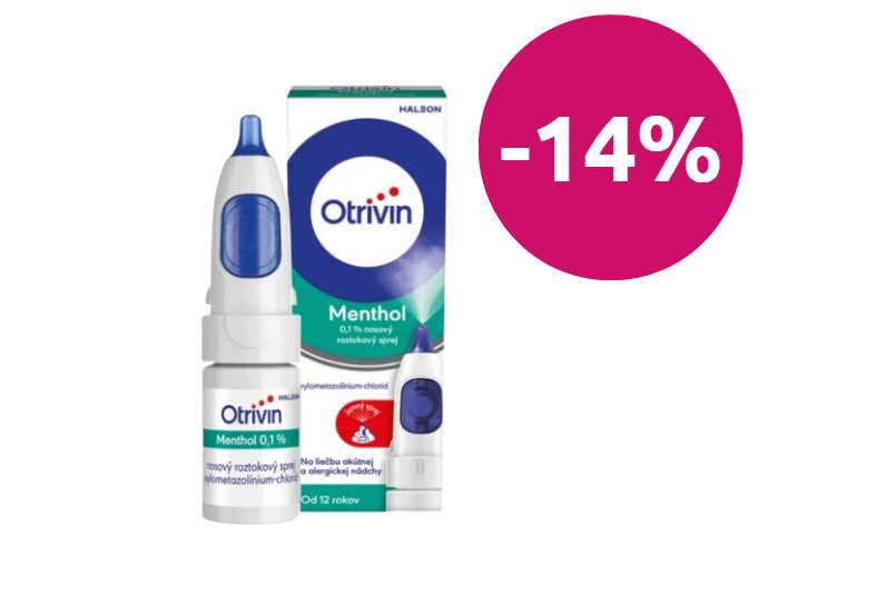 OTRIVIN Menthol 0,1% nosový sprej 10 ml