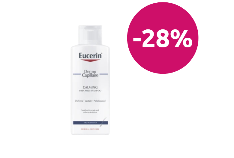 EUCERIN DermoCapillaire 5% urea šampón 250 ml