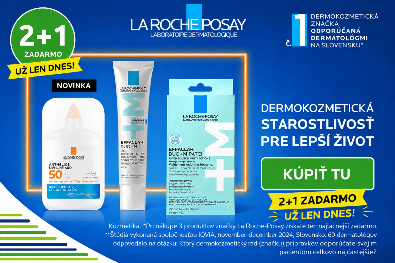 LA ROCHE POSAY 2+1 ZDARMA