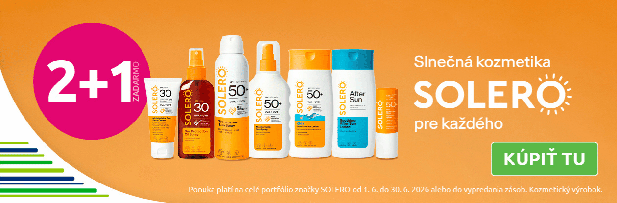 SOLERO 2+1 zadarmo