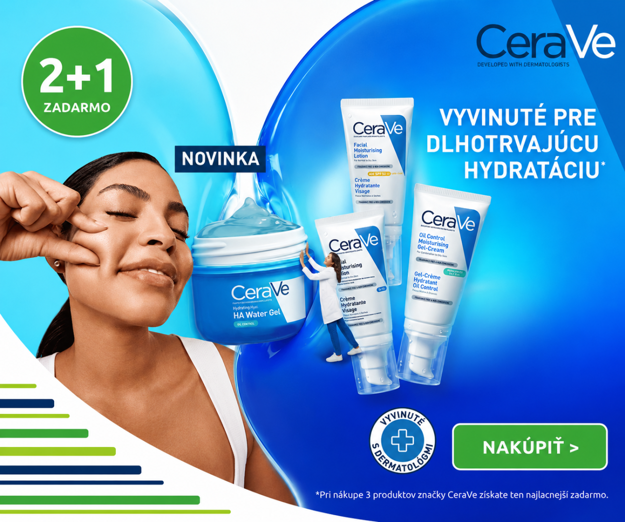 cerave 2+1 zadarmo